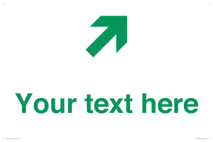 Custom Safe Condition inverse: Green Up right arrow